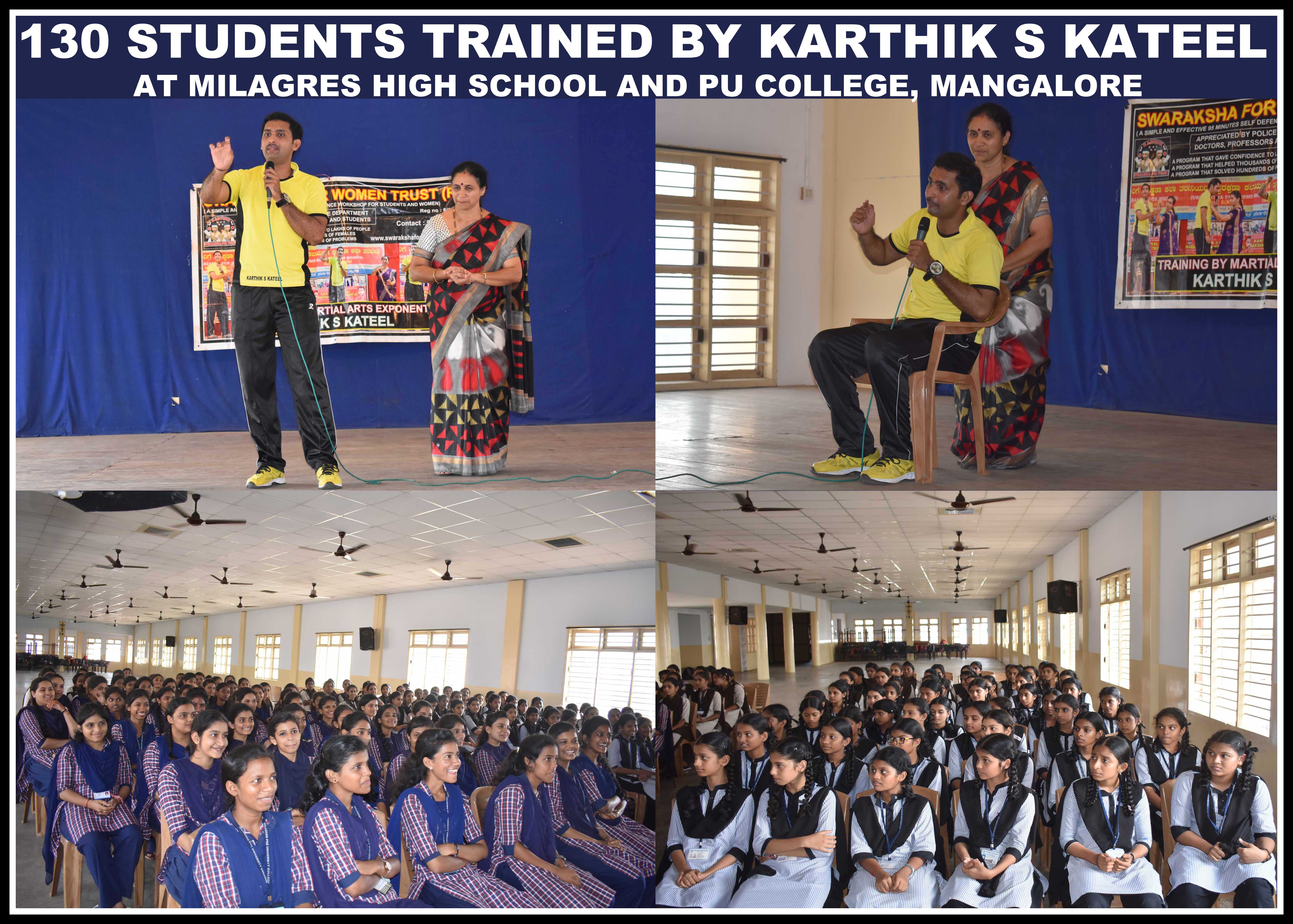 STUDENTS TRAINED BY KARTHIK S